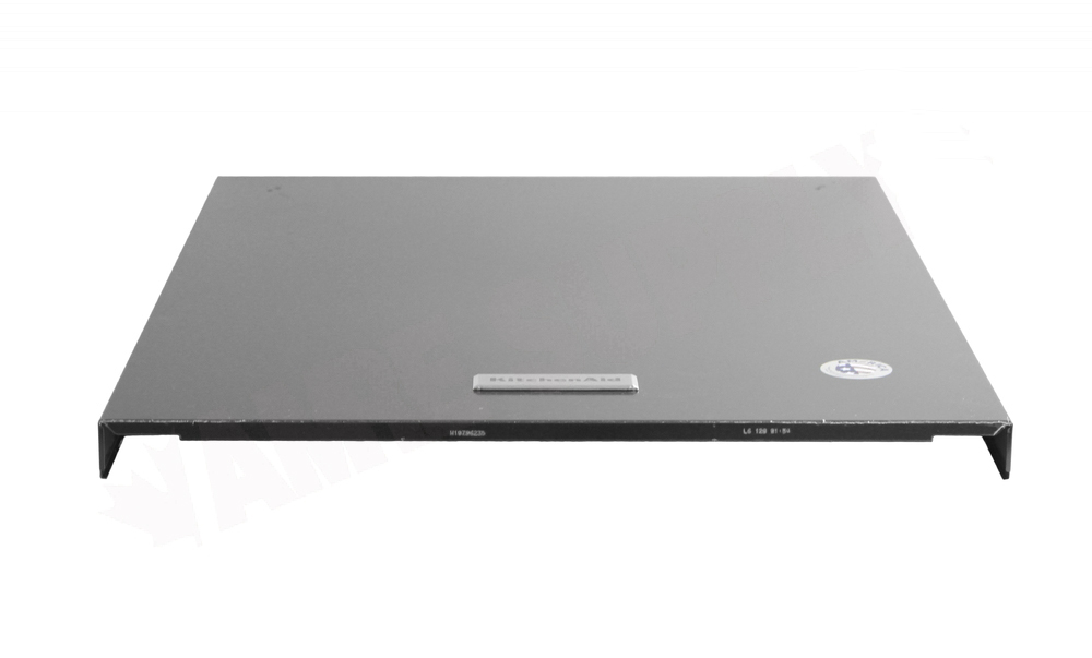 W10900373 - Genuine OEM Whirlpool Dishwasher Front Panel, Black Stainless