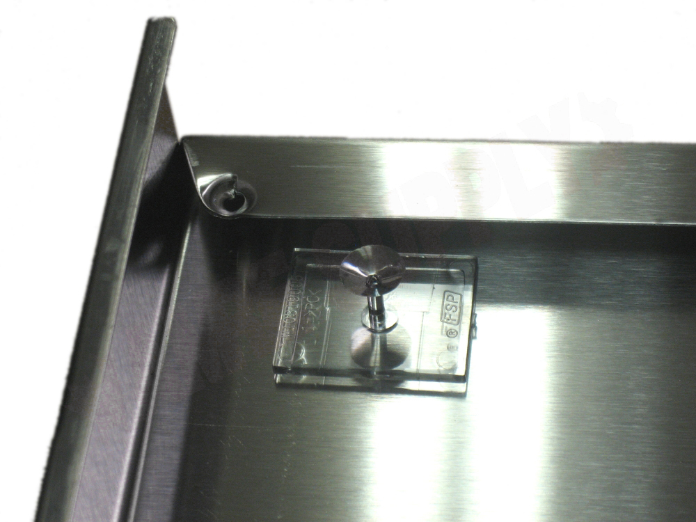 WPW10195870 - Genuine OEM Whirlpool Dishwasher Outer Door Panel, Stainless