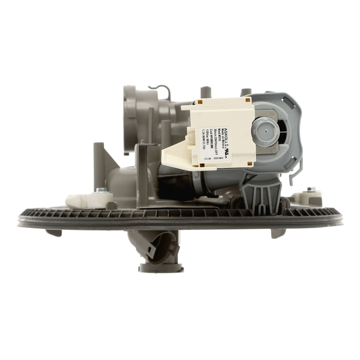 W11025157  - Genuine OEM Whirlpool Dishwasher Pump & Motor Assembly