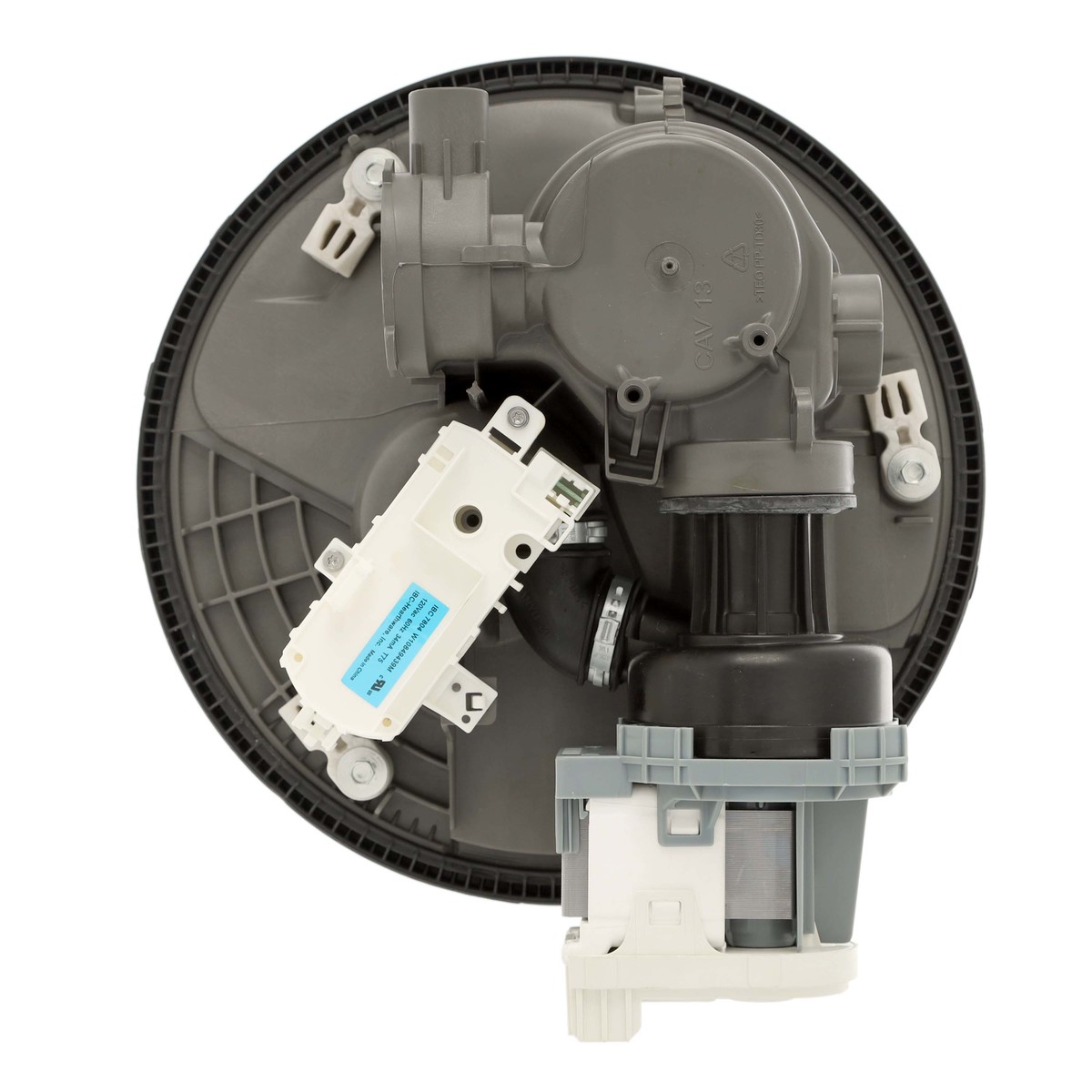 WPW10605058  - Genuine OEM Whirlpool Dishwasher Pump & Motor Assembly