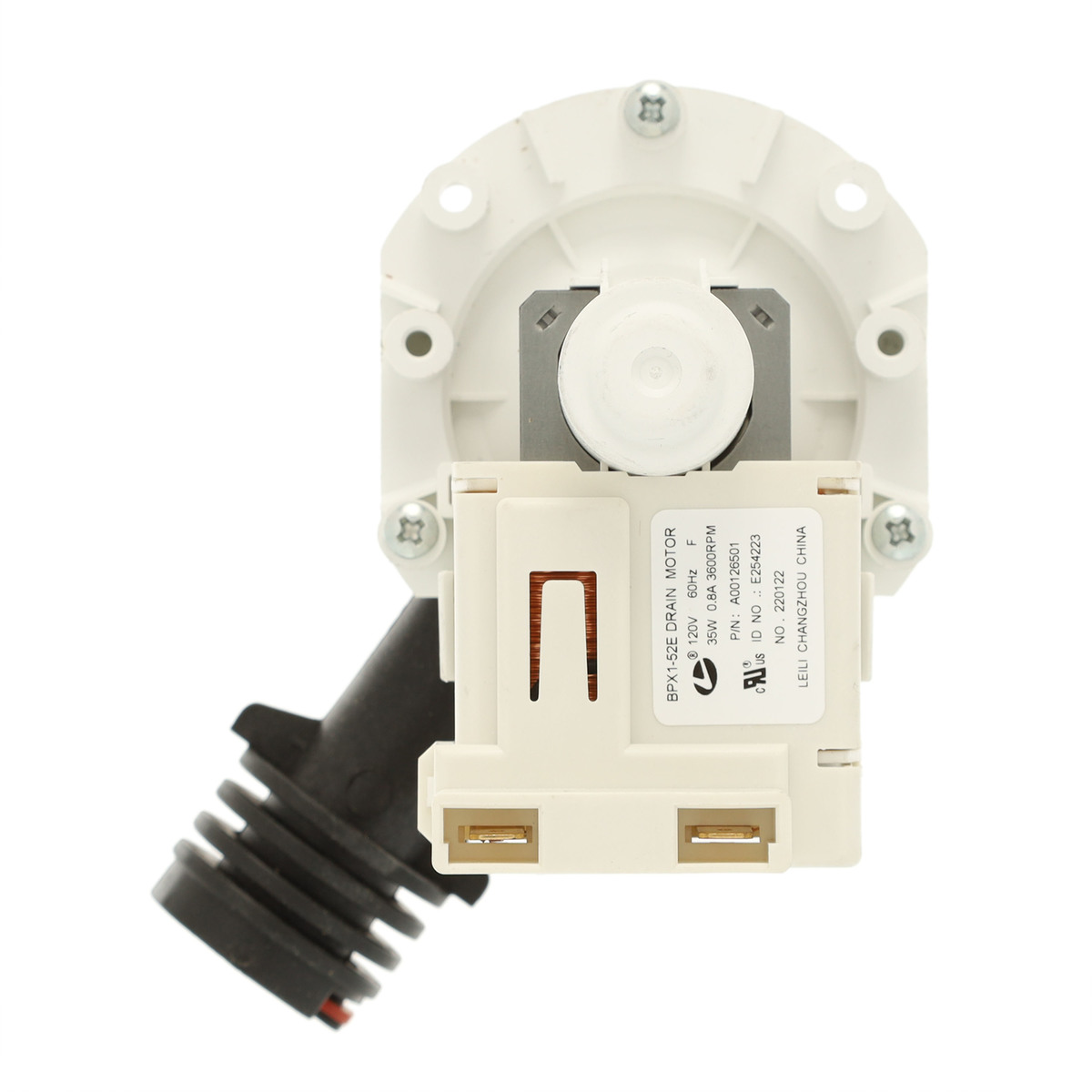 A00126501  - Genuine OEM Frigidaire Dishwasher Drain Pump & Motor Assembly