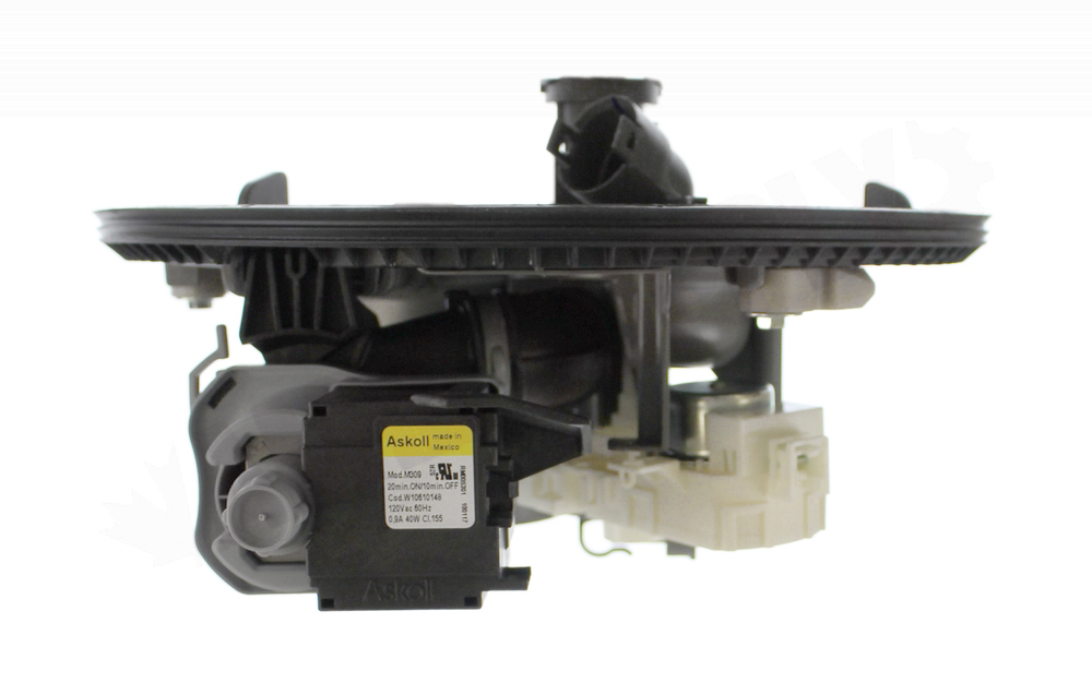 W10902307 - Genuine OEM Whirlpool Dishwasher Drain Pump & Motor Assembly