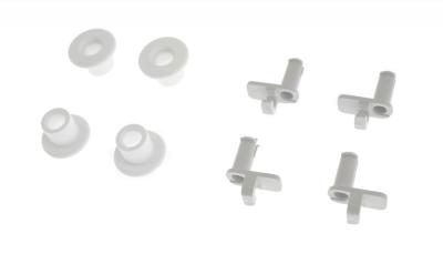 WG04L05375 - Genuine OEM GE Dishwasher Upper Dishrack Roller Assembly Kit, 4/Pack