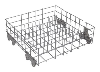 W10833650 - Genuine OEM Whirlpool Dishwasher Lower Dishrack Assembly