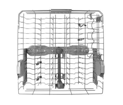 WPW10739362 - Genuine OEM Whirlpool Dishwasher Upper Dishrack Assembly
