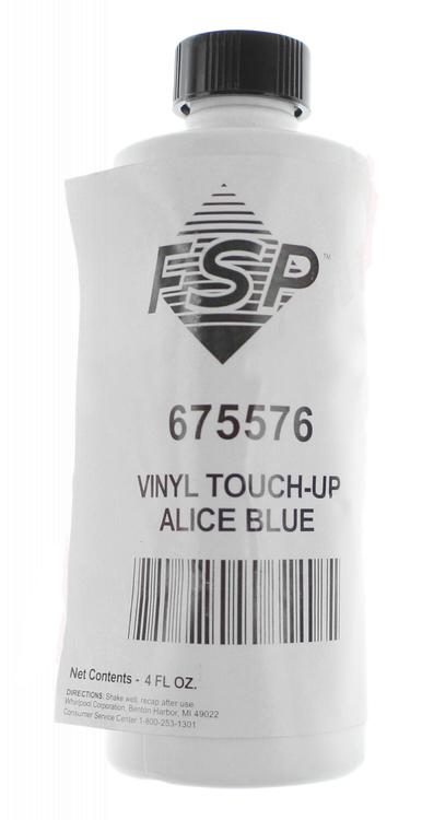 W10840471 - Genuine OEM Whirlpool Dishwasher Dishrack Vinyl Touch-Up Paint, Alice Blue