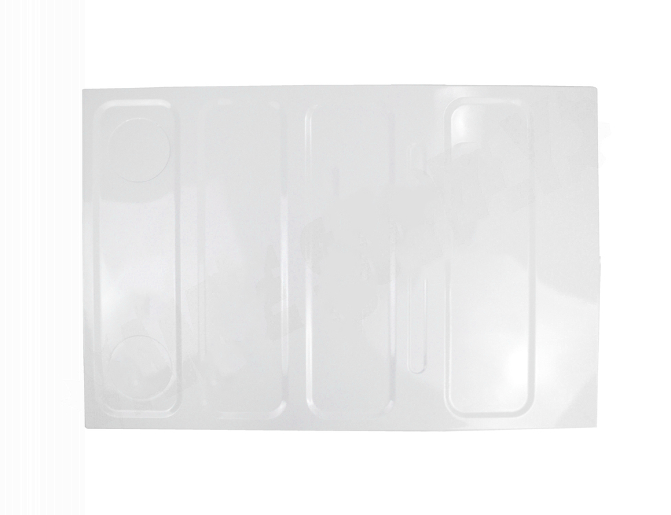 WW02L00673 - Genuine OEM GE Dryer Side Panel 6", White