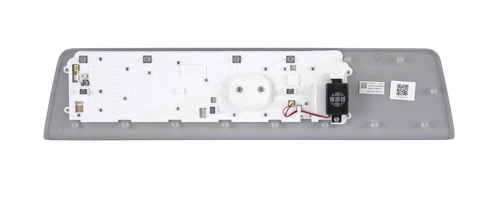 W11089306 - Genuine OEM Whirlpool Dryer Control Panel, Stainless