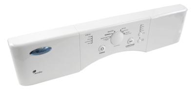 WPW10215458 - Genuine OEM Whirlpool Dryer Control Panel, White