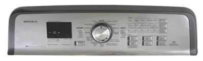 W10562321 - Genuine OEM Whirlpool Dryer Control Panel Assembly, Silver