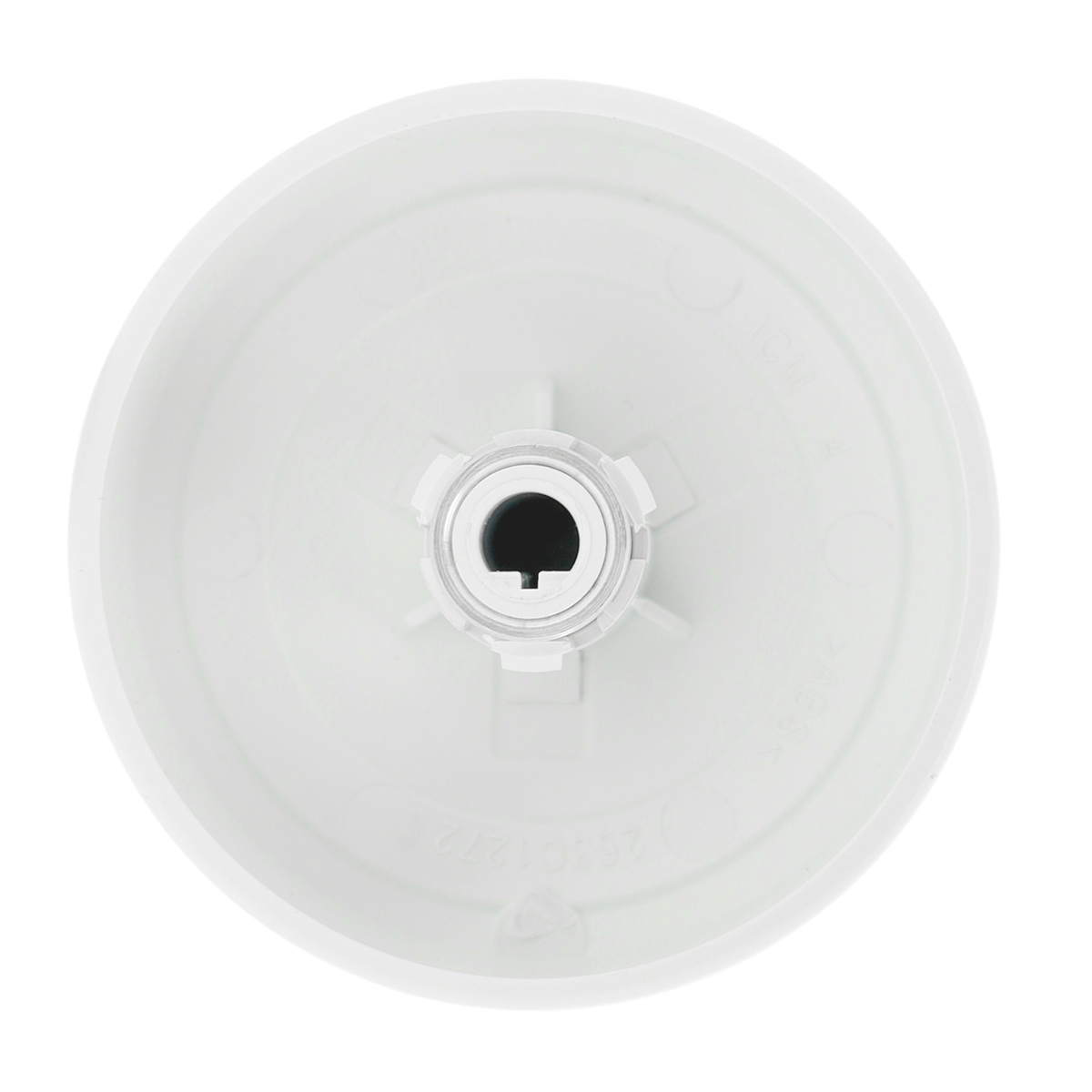 WW02L00734 - Genuine OEM GE Dryer Control Knob, White