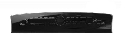 W11158455 - Genuine OEM Whirlpool Dryer Control Panel, Black