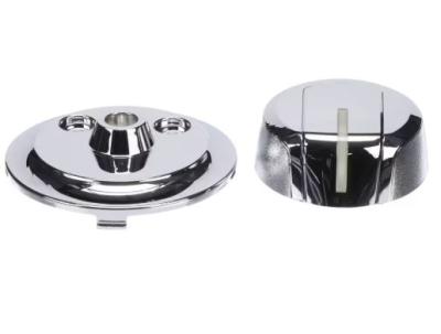 W10514146 - Genuine OEM Whirlpool Dryer Selector Knob, Chrome