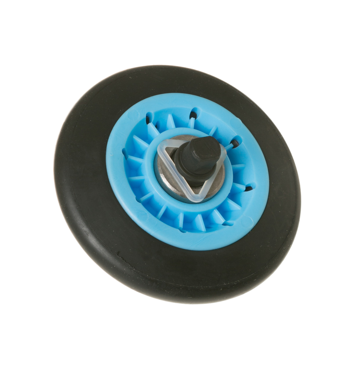 WG01F06310 - Genuine OEM GE Dryer Drum Roller & Axle