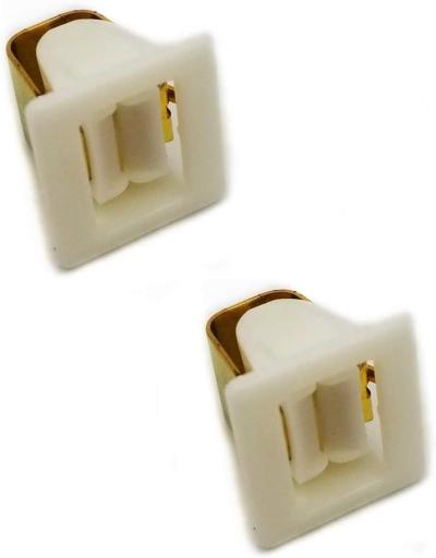 WP3389441 - Genuine OEM Whirlpool Dryer Door Catch, White