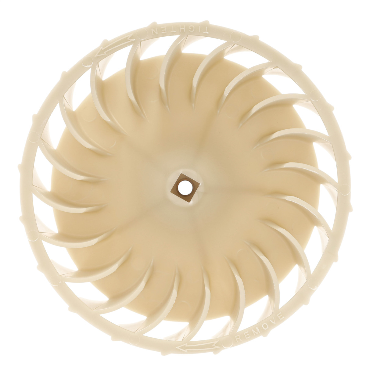 WP697772 - Genuine OEM Whirlpool Dryer Blower Wheel, 7-9/16"