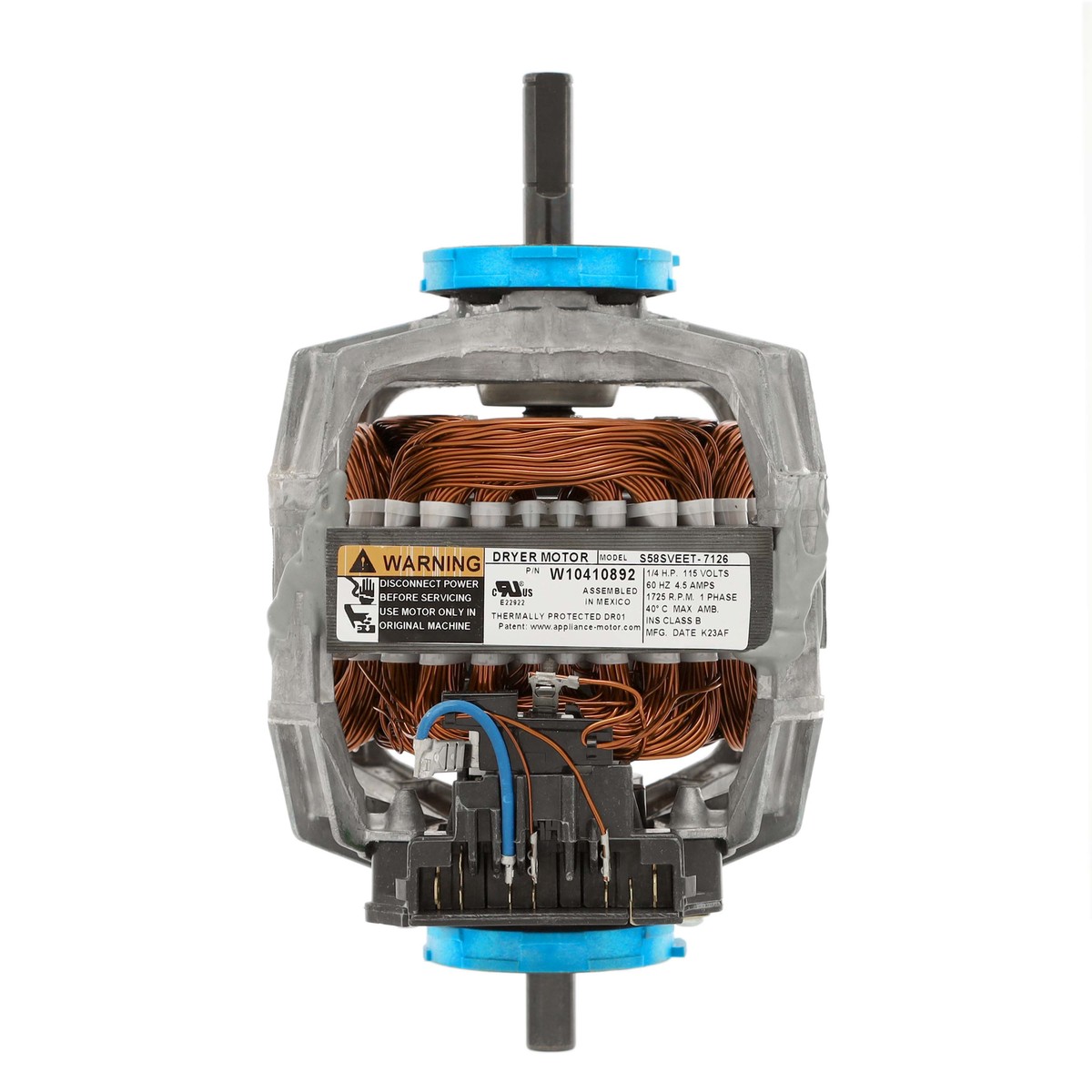 W10410999 - Genuine OEM Whirlpool Dryer Drive Motor