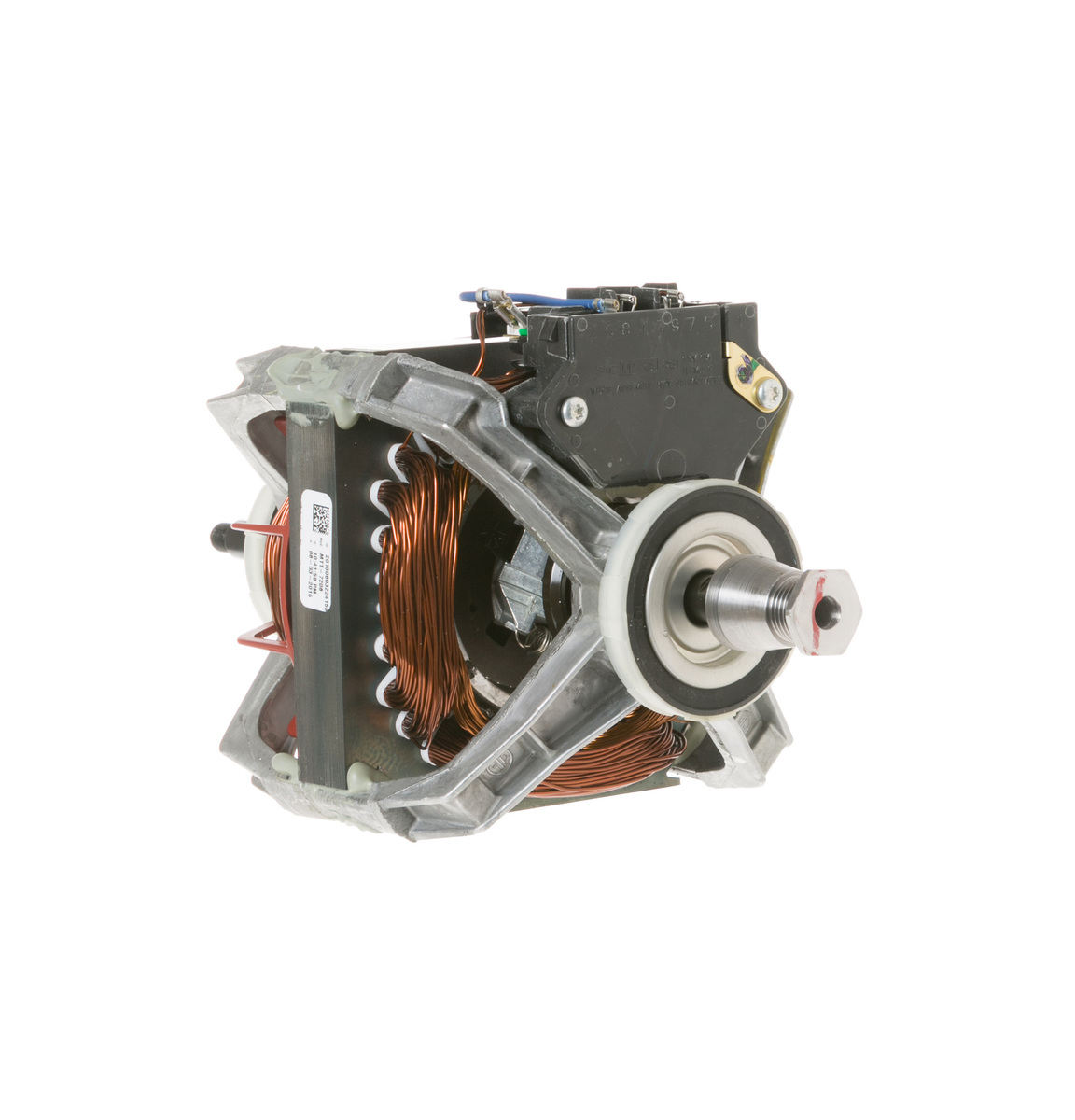WW02F00521 - Genuine OEM GE Dryer Motor and Pulley Assembly
