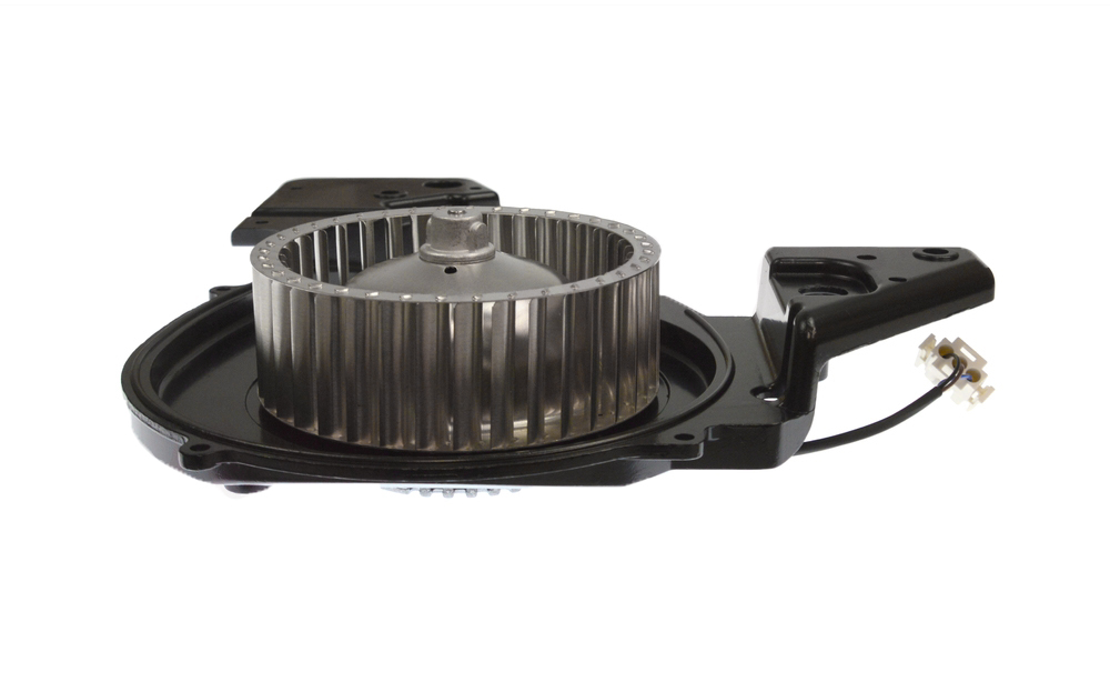 WG04F10657 - Genuine OEM GE Washer Dryer Fan Motor and Bracket