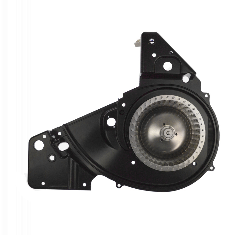 WG04F10657 - Genuine OEM GE Washer Dryer Fan Motor and Bracket
