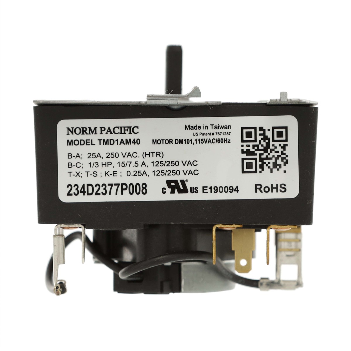 WW02F00724 - Genuine OEM GE Dryer Timer