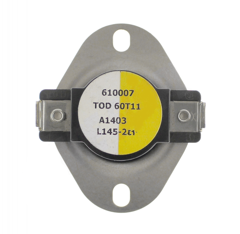 LS2-145 - Universal Supco Dryer Cycling Thermostat, 145°F
