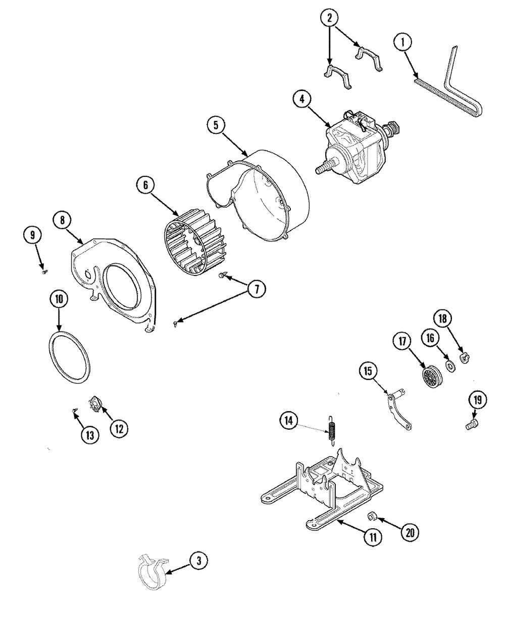 WP307249 - Genuine OEM Whirlpool Dryer Cycling Thermostat