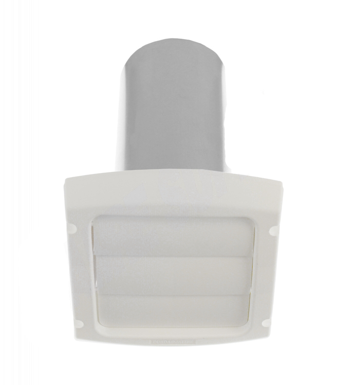 LH4WXZ - Genuine OEM Dundas Jafine ProVent 4" Louvered Exhaust Hood, White
