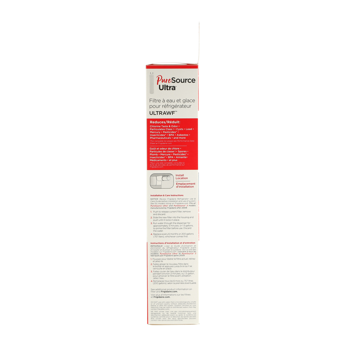 ULTRAWFC - Genuine OEM Frigidaire /Electrolux Puresource Ultra Refrigerator Ice & Water Filter