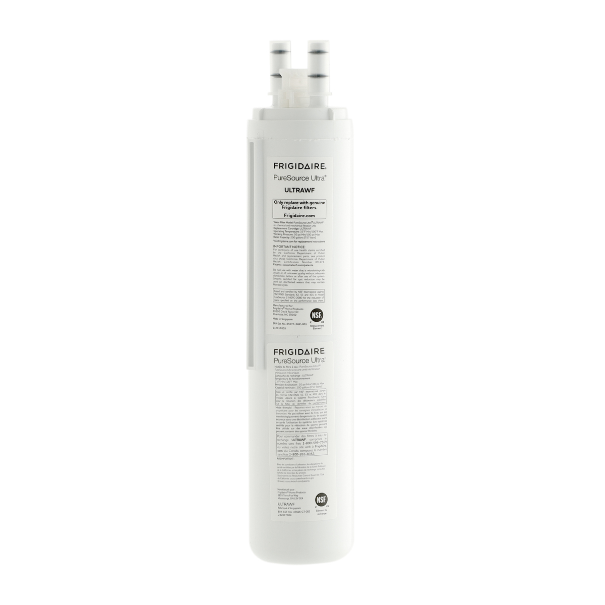 ULTRAWFC - Genuine OEM Frigidaire /Electrolux Puresource Ultra Refrigerator Ice & Water Filter