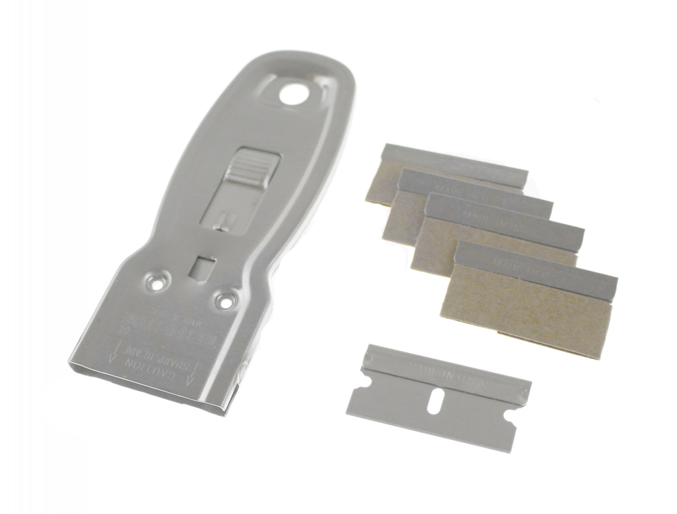 WG04A02893 - Genuine OEM GE Range Metal Scraper, With 5 Blades