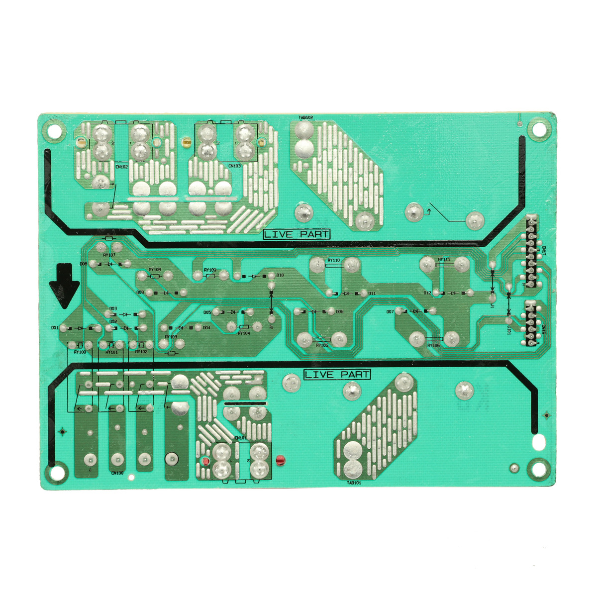 EBR74164805 - Genuine OEM LG Range Relay Control Board