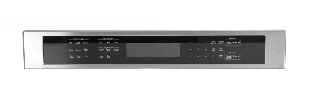 W11093254 - Genuine OEM Whirlpool Range Control Panel, Stainless