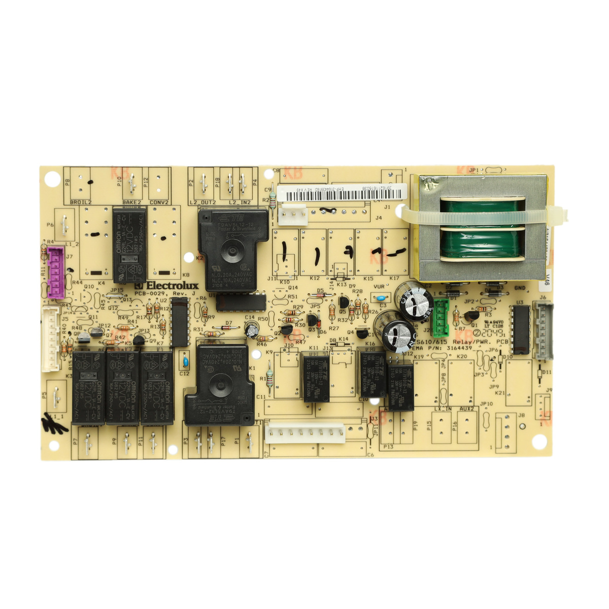 316443916 - Genuine OEM Frigidaire Range Relay Control Board