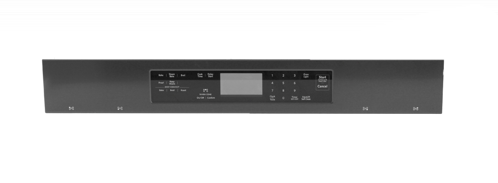 W11091880 - Genuine OEM Whirlpool Range Control Panel, Black