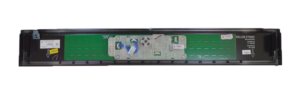 W10588714 - Genuine OEM Whirlpool Range Control Panel, Stainless