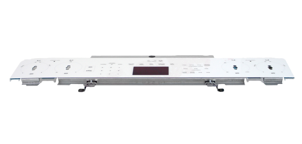 W10645817 - Genuine OEM Whirlpool Range Control Panel, White