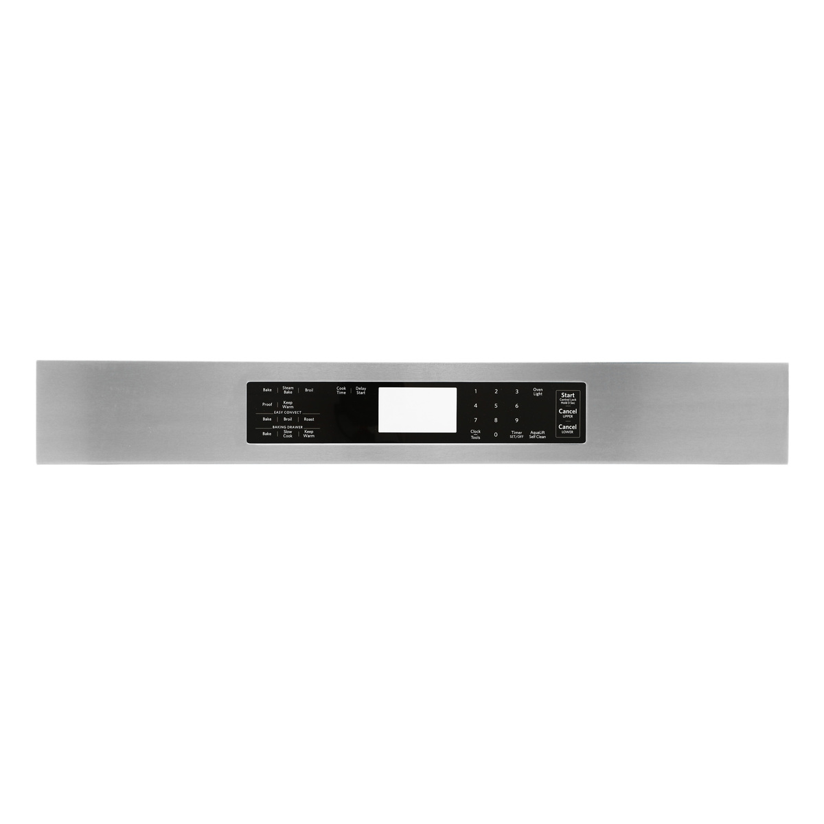 W10547093 - Genuine OEM Whirlpool Range Control Panel, Stainless with Black
