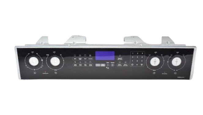 W10840425 - Genuine OEM Whirlpool Range Control Switch Membrane, Black