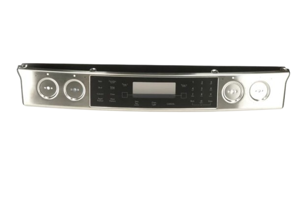W10314420 - Genuine OEM Whirlpool Range Control Panel, Stainless