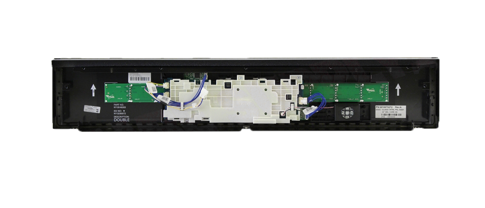W11236888 - Genuine OEM Whirlpool Range Control Panel, Stainless