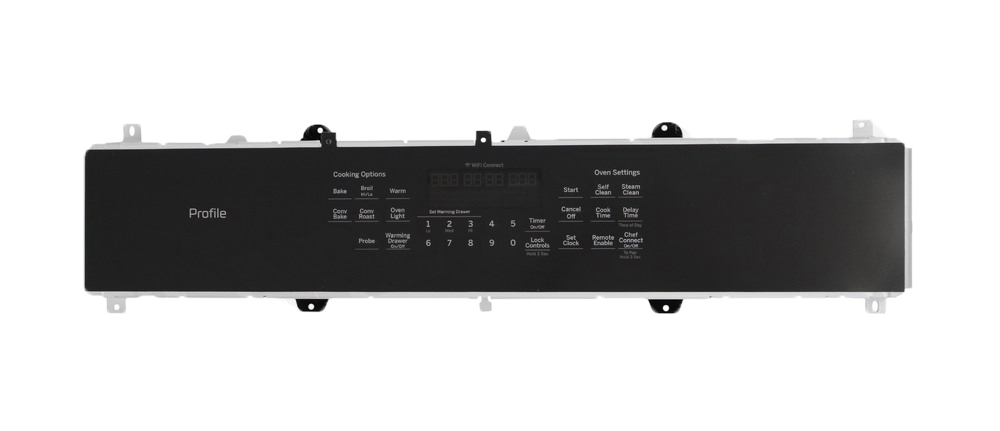 WS01F07681 - Genuine OEM GE Range Overlay And Control Assembly