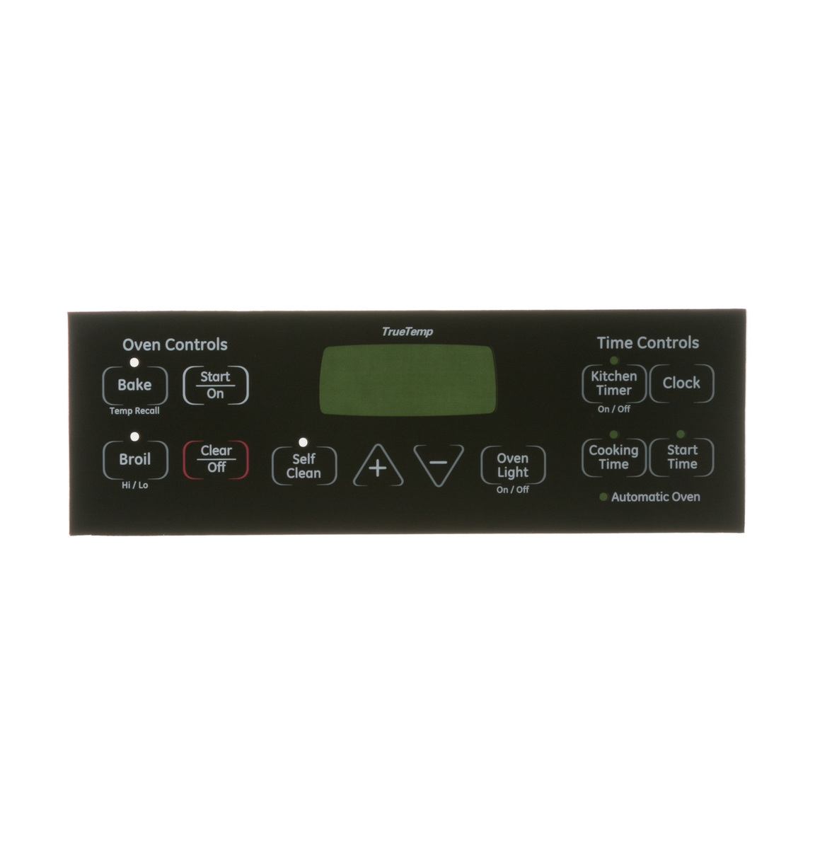 WS01F01933 - Genuine OEM GE Range Oven Membrane Switch, Black