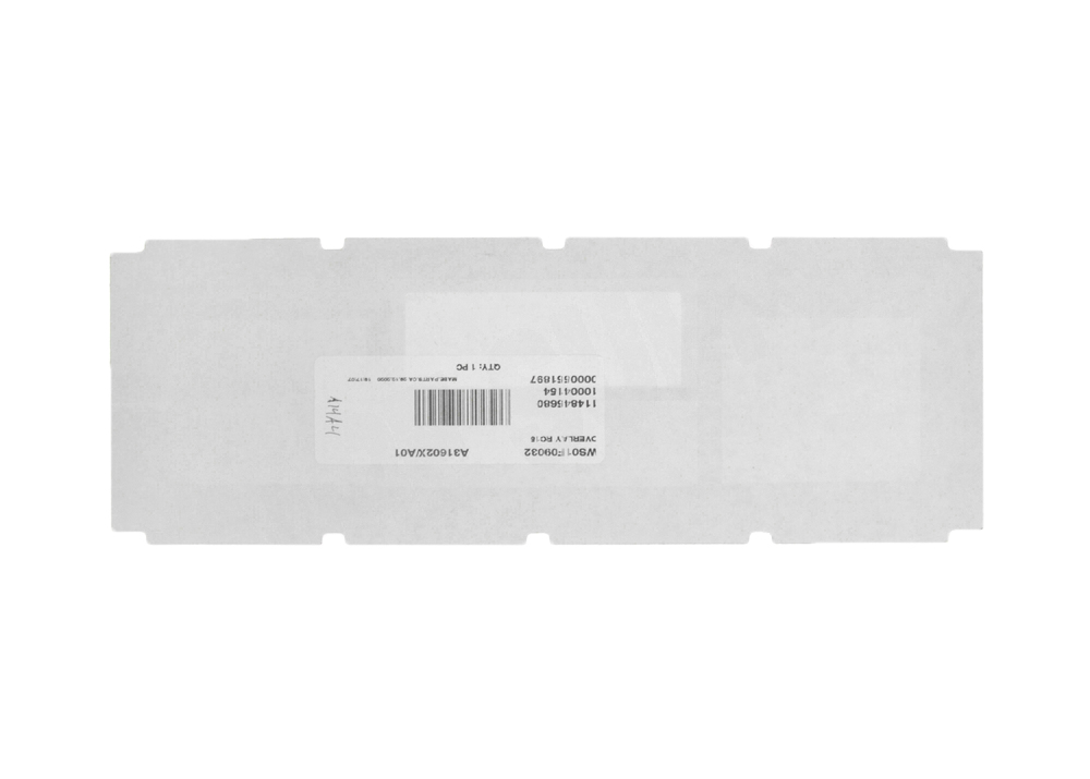 WS01F09032 - Genuine OEM GE Range Oven Control Overlay