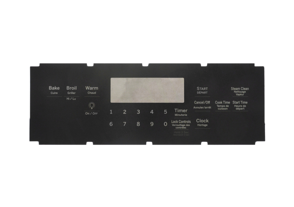 WS01F09028 - Genuine OEM GE Range Oven Control Overlay