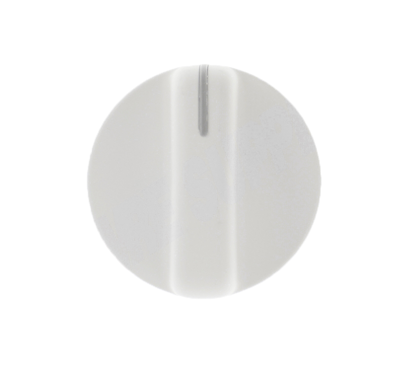 WP9752405FW - Genuine OEM Whirlpool Range Burner Control Knob, White