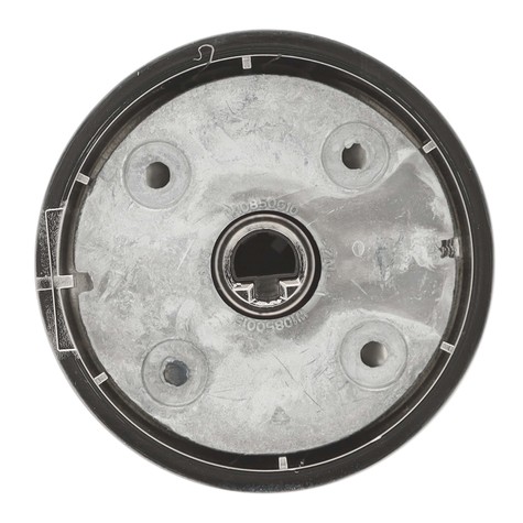 W11517334 - Genuine OEM Whirlpool Range Burner Control Knob