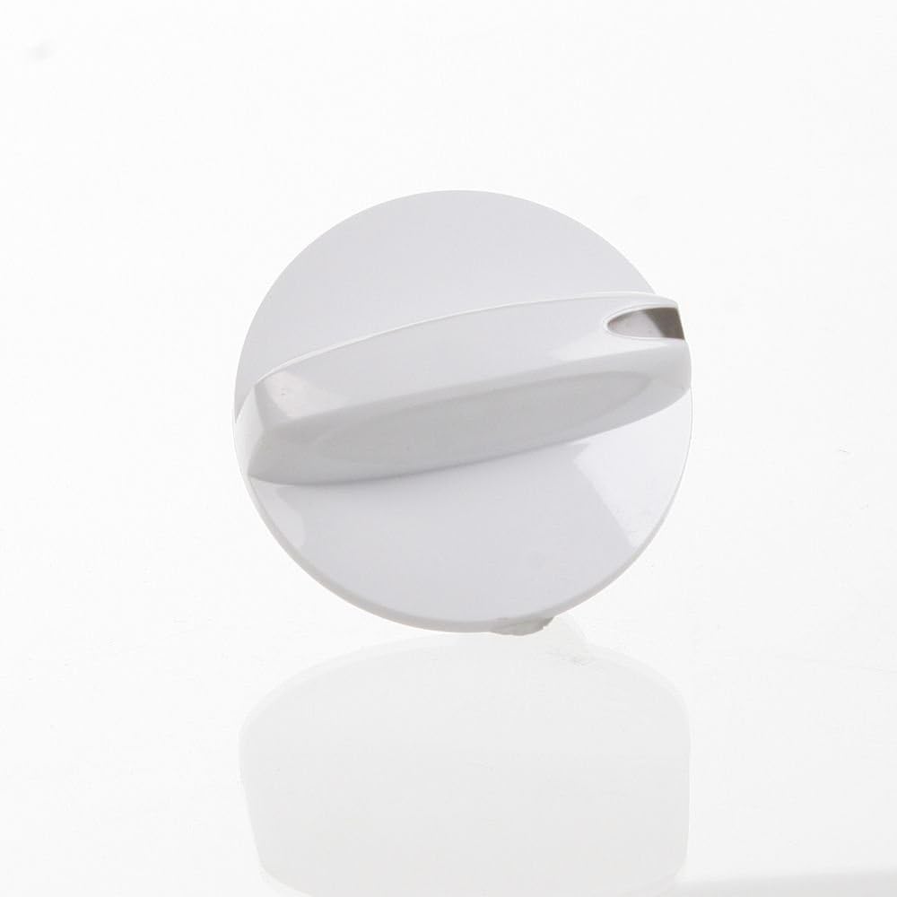 WP9761962 - Genuine OEM Whirlpool Range Burner Control Knob, White