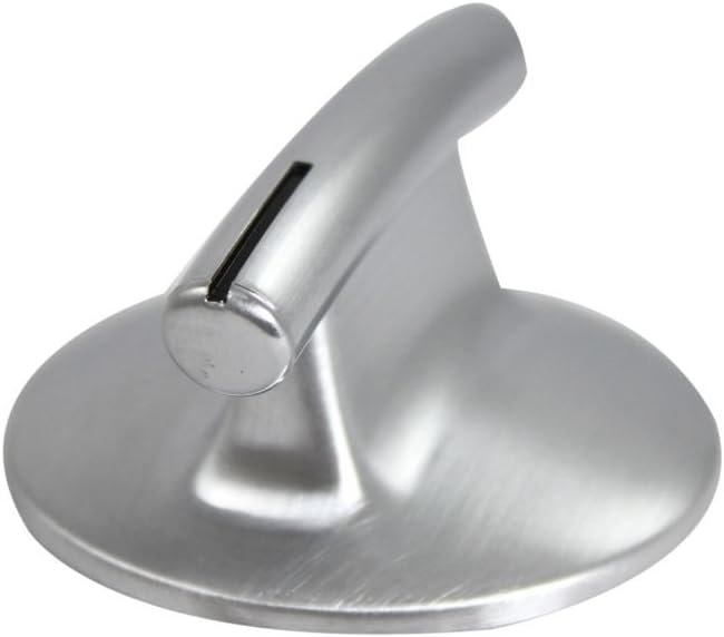 WP74010205 - Genuine OEM Whirlpool Range Burner Control Knob, Stainless
