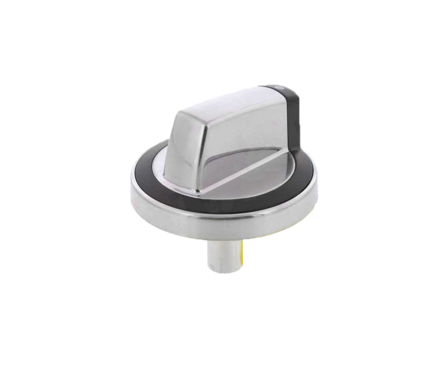 WPW10284885 - Genuine OEM Whirlpool Range Burner Control Knob, Stainless